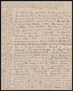 Lettre de Denis de Rougemont