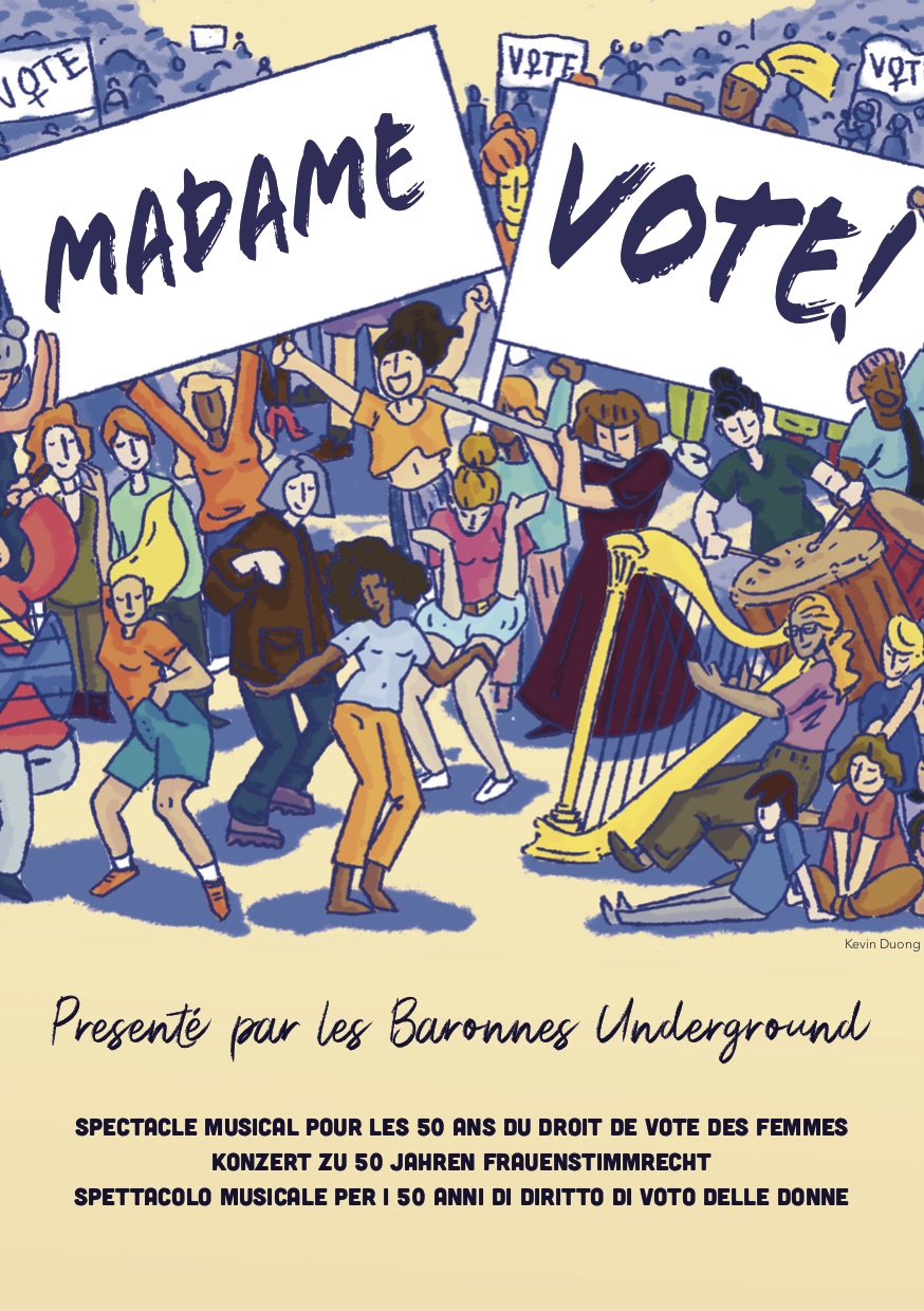 Madame vote ! Les Baronnes Underground